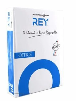 500 Feuilles A4 - 80g - Blanc - Office REY 8002503