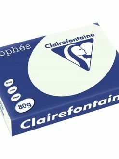 500 Feuilles A4 - 80G Vert Pâle - Trophée Clairefontaine 1974C