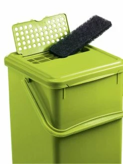 ROTHO Filtre De Rechange Charbon Actif, Pour Seaux à Compost - Sacs Poubelle