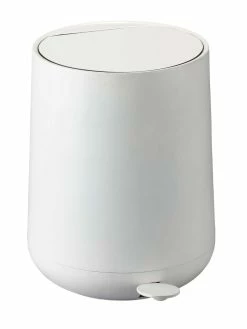 Zone Denmark Poubelle à Pédale Nova 5 L, White - Poubelle à Pédale
