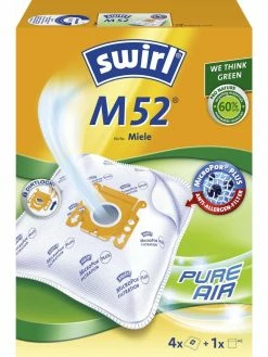 Swirl Sac Filtrant Pour Aspirateur M 52 4 Pièce/s - Sac à Poussière