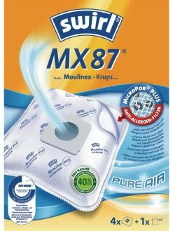 Swirl Sac Filtrant Pour Aspirateur MX 87 4 Pièce/s - Sac à Poussière
