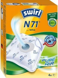 Swirl Sac Filtrant Pour Aspirateur N 71 4 Pièce/s - Sac à Poussière