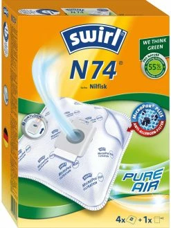 Swirl Sac Filtrant Pour Aspirateur N 74 4 Pièce/s - Sac à Poussière