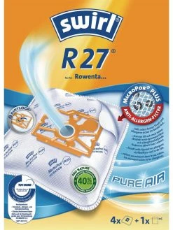 Swirl Sac Filtrant Pour Aspirateur R 27 4 Pièce/s - Sac à Poussière