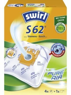 Swirl Sac Filtrant Pour Aspirateur S 62 4 Pièce/s - Sac à Poussière