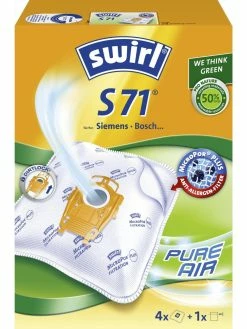 Swirl Sac Filtrant Pour Aspirateur S 71 4 Pièce/s - Sac à Poussière