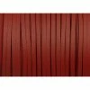 La Cuisine Des Perles 5m Cordon Plat Cuir Synthétique De Couleur Rouge Bordeaux 2,5mm
