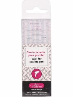 6 Bâtons De Cire à Cacheter Pour Pistolet à Cire - Transparent - Herbin