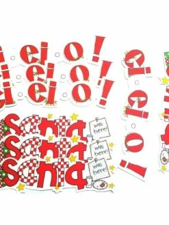 6 Découpes Noël Santa My MInd's Eye Scrapbooking Carterie Créative