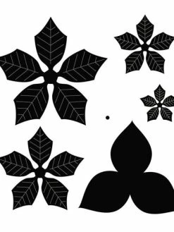 Artemio 6 Matrices De Découpe Etoile De Noël 10,8 Cm