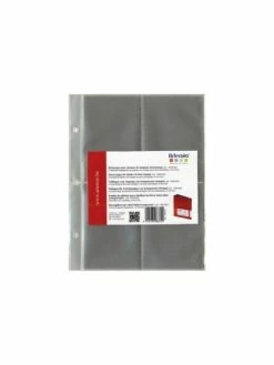 6 Pochettes En Plastique Pour Classeur ARTEMIO Tampons Transparents