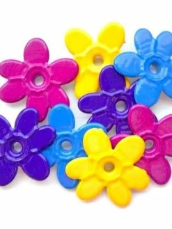 LILIECREA 60 Oeillets Quicklets Fleurs 20 Mm Eyelets Scrapbooking