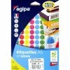 Apli Agipa 672 Gommettes De Couleurs - A5 - 15Mm De Diamètre Apli 11996