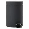 Zone Denmark Poubelle à Pédale Solo 3 L, Black - Poubelle à Pédale