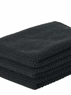 Zone Denmark Torchon à Vaisselle 27 Cm X 27 Cm, 3 Stück, Noir - Chiffon De Nettoyage