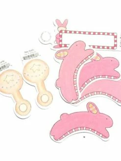 7 Découpes Bébé Fille My Mind's Eye Scrapbooking Carterie Créative