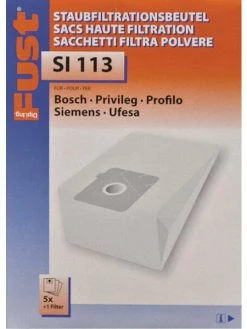 Fust SI 113BSG 1500 TYP K - Sac à Poussière