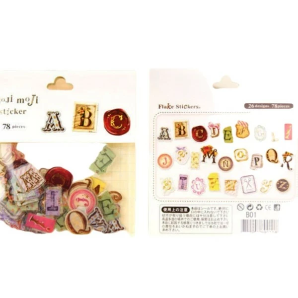 Czech Beads Exclusive 78pcs Ensemble Vintage Lettres De L'Alphabet Message Du Papier Transparent Autocollant De L'Artisana 1 Czech Beads Exclusive 78pcs Ensemble Vintage Lettres De L'Alphabet Message Du Papier Transparent Autocollant De L'Artisana