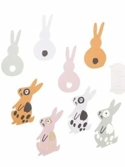 Rico Design 8 Étiquettes Pendentifs - Lapins 7 Rico Design 8 Étiquettes Pendentifs - Lapins -V-Zug shop 8 etiquettes pendentifs lapins p 4