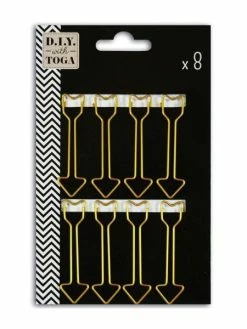 DIY 8 Trombones Flèches XL - Doré -V-Zug shop 8 trombones fleches xl dore p 3