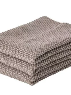 Zone Denmark Torchon à Vaisselle 27 Cm X 27 Cm, 3 Stück, Taupe - Chiffon De Nettoyage