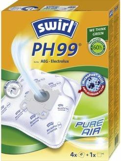 Swirl Sac Filtrant Pour Aspirateur PH 99 4 Pièce/s - Sac à Poussière