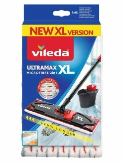 Vileda Garniture De Balai Ultramax XL Universel - Couvercle D'essuie-glace