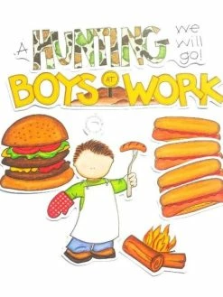 My Mind's Eye 9 Découpes Camping Hamburgers Hotdogs Die-cuts