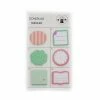 Czech Beads Exclusive 90pcs Rose Vert Japonais Agenda Planificateur D'Horaire Marqueur Memo Pad Sticky Notes Rappels Signe