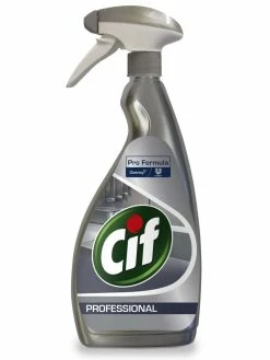 Diversey Pro Formula Cif Professional Acier Inoxydable Et Verre 0,75 L - Détergents Pour Cuisine