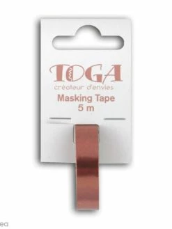 AUCUNE A COMPLETER - MASKING TAPE- CUIVRE -1CMX5M