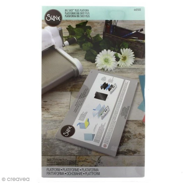 Sizzix Accessoire Pour Big Shot Plus - Plateforme - 38,10 X 22,86 Cm 1 Sizzix Accessoire Pour Big Shot Plus - Plateforme - 38,10 X 22,86 Cm
