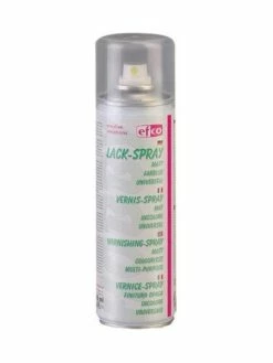 Efco Aérosol Vernis Spray, 300 Ml Effet Mat, Translucide Pour Une Protection Rapide De Vos Surfaces Fragi