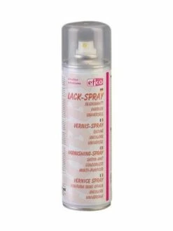 Efco Aérosol Vernis Spray, 300 Ml Effet Satiné, Translucide Pour Une Protection Rapide De Vos Surfaces Fr