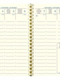 Agenda Semainier SAD 16S 2022/2023 -6 Mois - Assorti - Exacompta