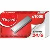 MAPED Agrafes 24/6 Zinguées Boite De 1000
