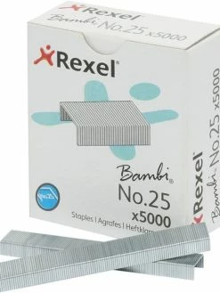 REXEL Agrafes Nr. 25, Galvanisé