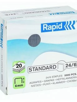 Rapid Agrafes Standard 24/6, Galvanisé