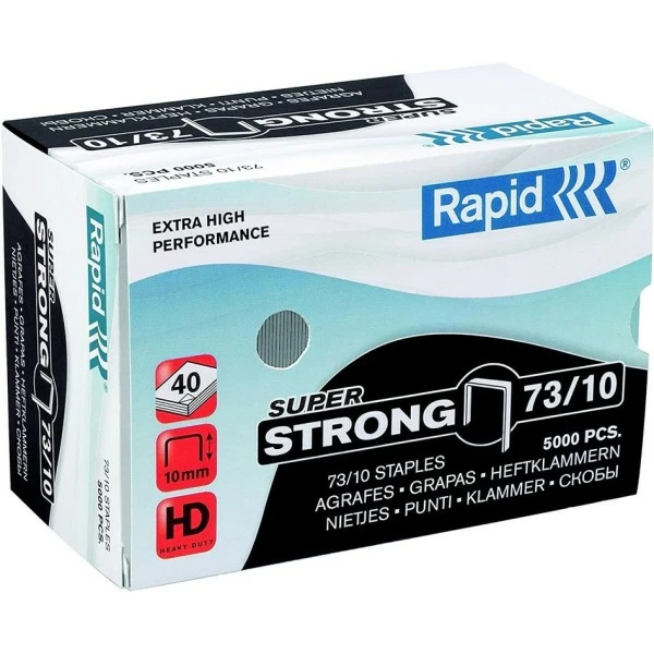 Rapid Agrafes Super Strong 73/10, Galvanisé 1 Rapid Agrafes Super Strong 73/10, Galvanisé