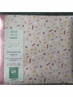 FIRST EDITION Album De Scrapbooking 20cm X 20cm Oh So Sweet