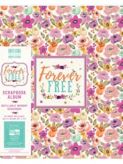 FIRST EDITION Album De Scrapbooking 30cm X 30cm Forever Free - Blooms