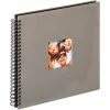 Album Photo Spirales - 30 X 30 Cm - Gris - Walther