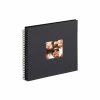 Album Photo Spirales - 30 X 30 Cm - Noir - Walther