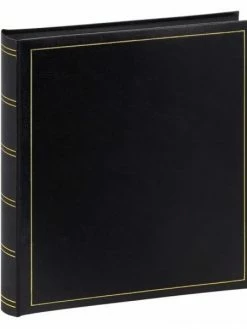 Album Photos - 32x29 Cm - Noir - 100 Pages - Intérieur Noir - Brepols