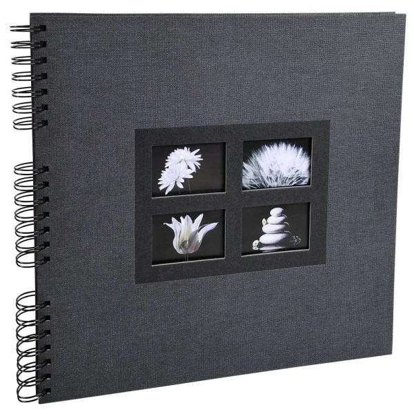 Album Photos à Spirales Passion, 320 X 320 Mm - Noir - Exacompta 1 Album Photos à Spirales Passion, 320 X 320 Mm - Noir - Exacompta