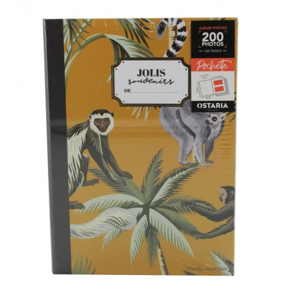 Album Photos Monky 25X18Cm - Ostaria 1 Album Photos Monky 25X18Cm - Ostaria