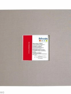 Artemio Album Pour Scrapbooking - Gris Clair - 21 X 25 Cm