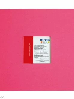 Artemio Album Pour Scrapbooking - Rose Fuchsia - 21 X 25 Cm