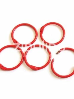 Zibuline Anneaux De Reliure 25 Mm - Rouge